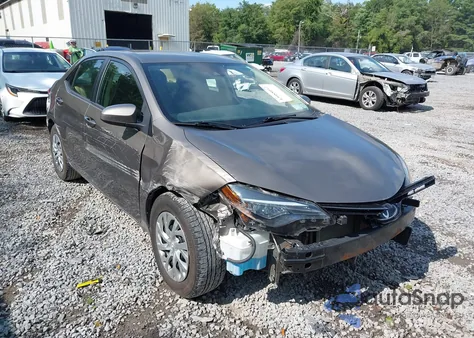 2018 Toyota Corolla Le from USA, damaged, VIN 2T1BURHE8JC110917